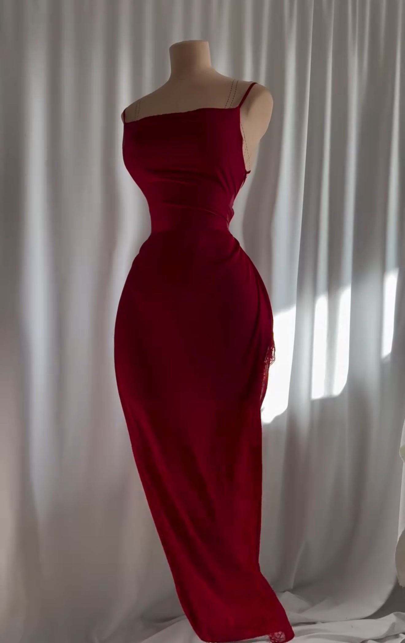 Arina in red